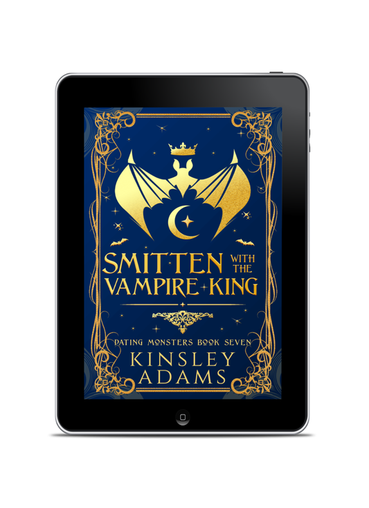 Smitten with the Vampire King: A Fated Mates Vampire and Vampire Slayer Romance (Dating Monsters Book 7)