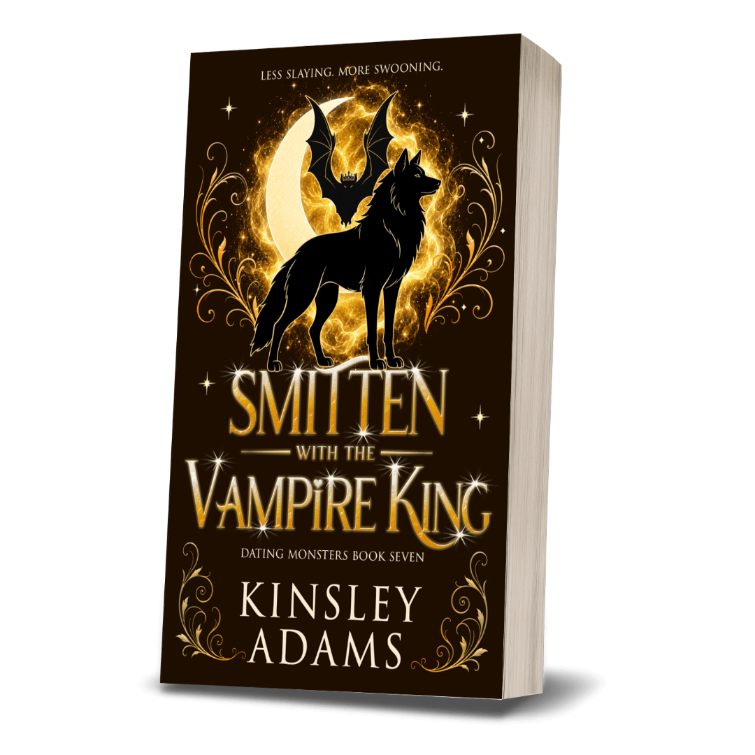 Smitten with the Vampire King: A Fated Mates Vampire and Vampire Slayer Romance (Dating Monsters Book 7)