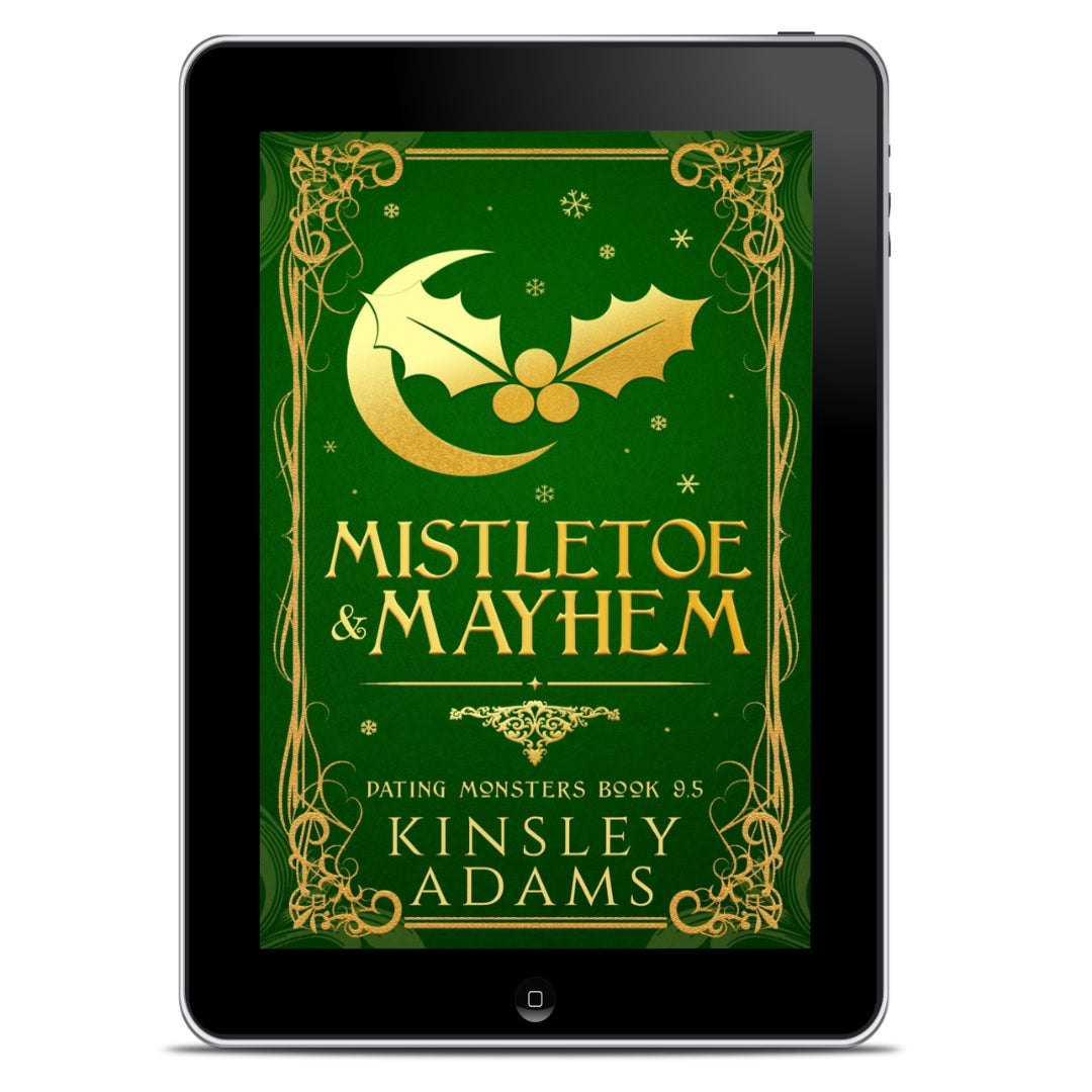 Mistletoe & Mayhem: A Holiday Vampire Paranormal Romance (Dating Monsters Book 9.5)