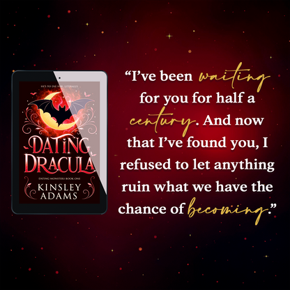 Dating Dracula: A Fated Mates Vampire Romance (Dating Monsters Book 1)