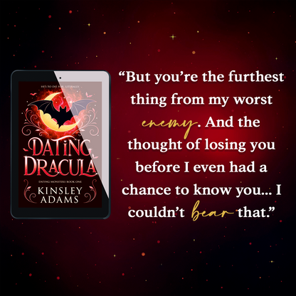 Dating Dracula: A Fated Mates Vampire Romance (Dating Monsters Book 1)
